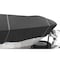 Eevelle Silvercloud Boat Cover TRI HULL RUNABOUT Inboard 17' 6in. L 84in. W Charcoal SCTR1784-CHL - alternate 2